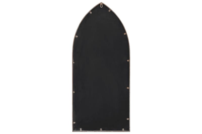 Trädgårdsspegel sand 100x45 cm järn för utomhusbruk - Kräm - Inredning - Speglar - Väggspegel