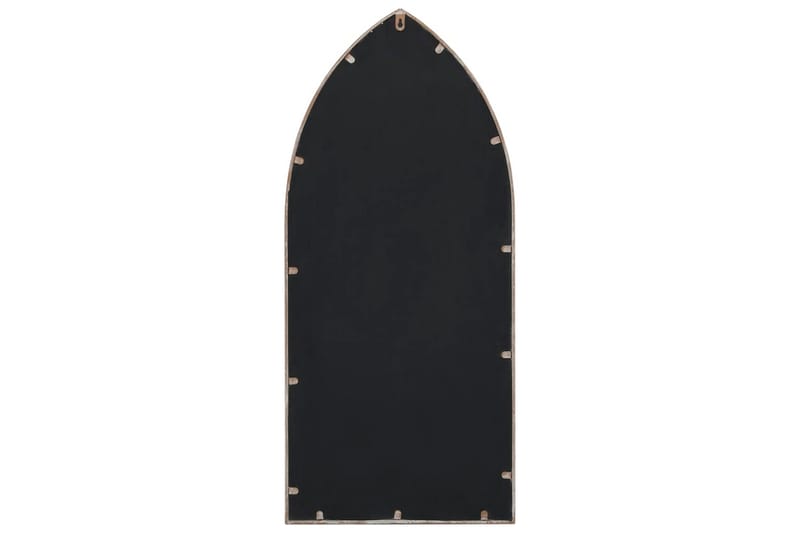 Trädgårdsspegel sand 70x30 cm järn för utomhusbruk - Kräm - Inredning - Speglar - Väggspegel