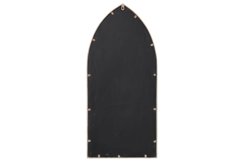 Trädgårdsspegel sand 70x30 cm järn för utomhusbruk - Kräm - Inredning - Speglar - Väggspegel