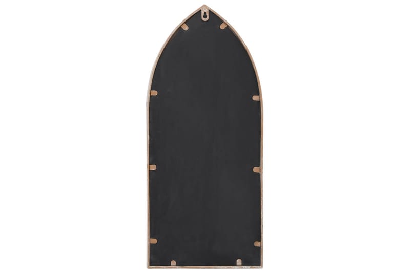Trädgårdsspegel sand 70x30 cm järn för utomhusbruk - Kräm - Inredning - Speglar - Väggspegel