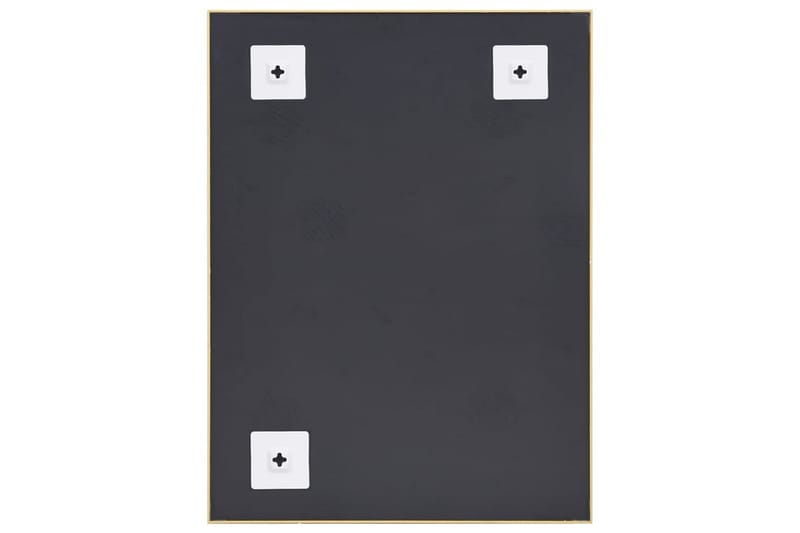Väggspegel 80x60 cm guld - Guld - Inredning - Speglar - Väggspegel