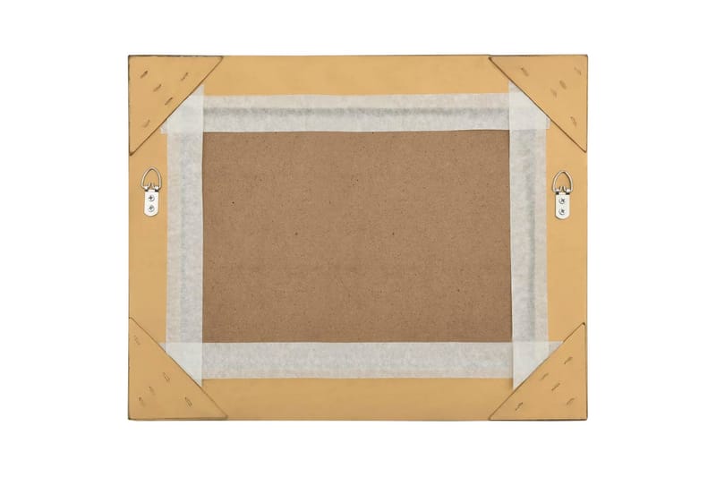 Väggspegel barockstil 50x40 cm guld - Guld - Inredning - Speglar - Väggspegel