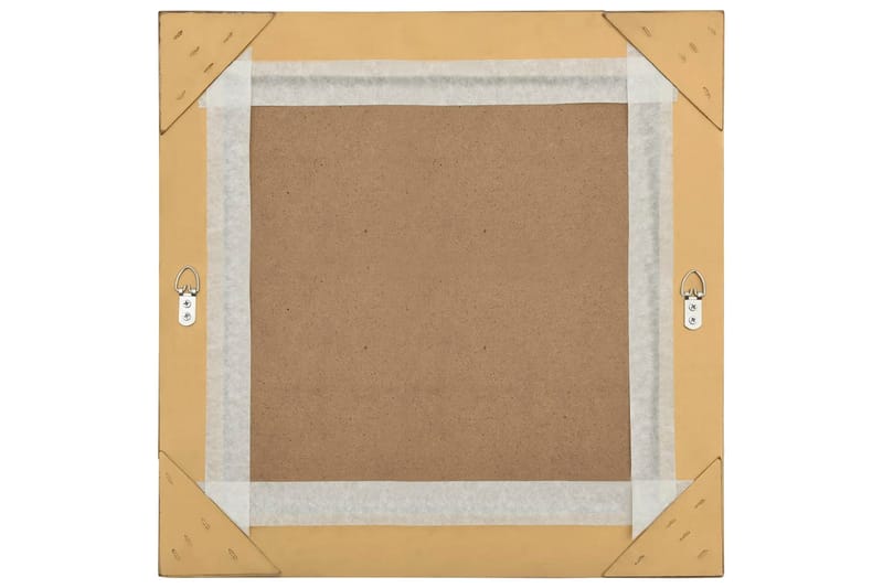 Väggspegel barockstil 50x50 cm guld - Guld - Inredning - Speglar - Väggspegel