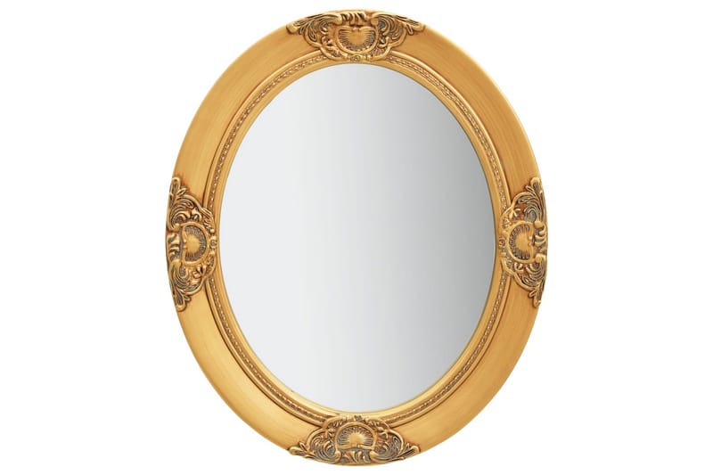 Väggspegel barockstil 50x60 cm guld - Guld - Inredning - Speglar - Väggspegel