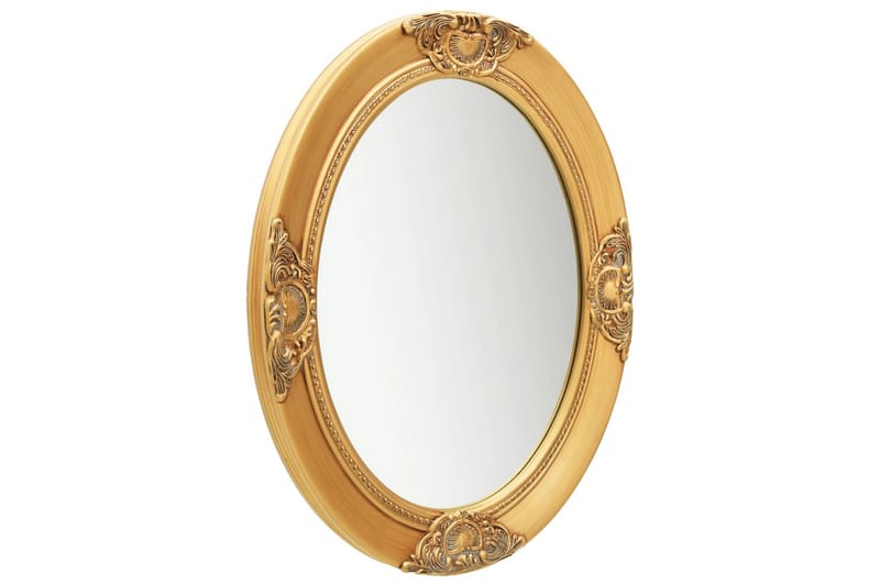 Väggspegel barockstil 50x60 cm guld - Guld - Inredning - Speglar - Väggspegel