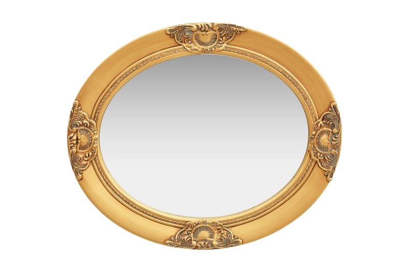 Väggspegel barockstil 50x60 cm guld - Guld - Inredning - Speglar - Väggspegel