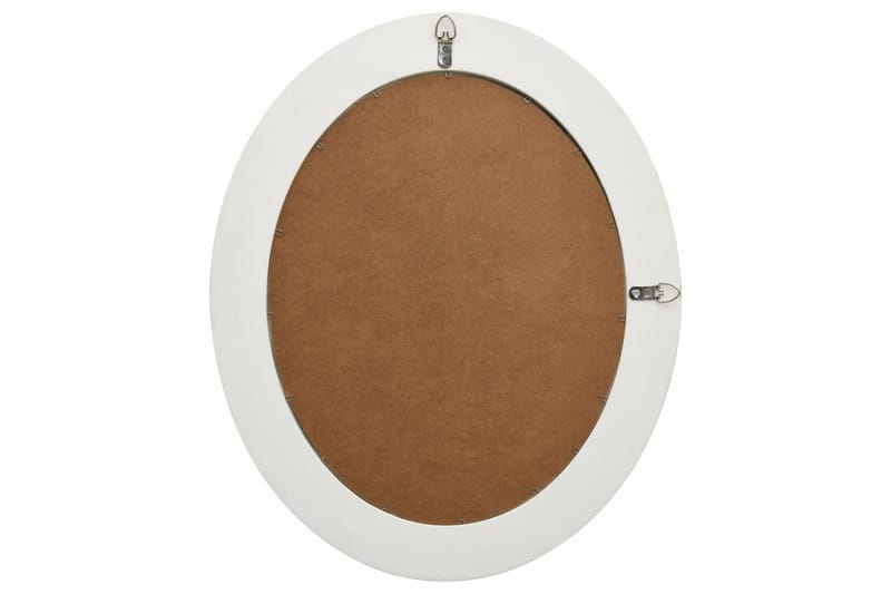Väggspegel barockstil 50x60 cm vit - Vit - Inredning - Speglar - Väggspegel