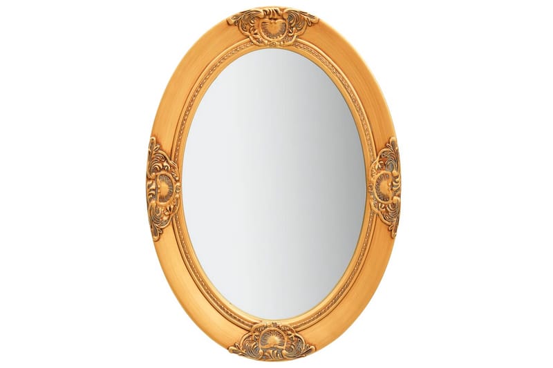 Väggspegel barockstil 50x70 cm guld - Guld - Inredning - Speglar - Väggspegel