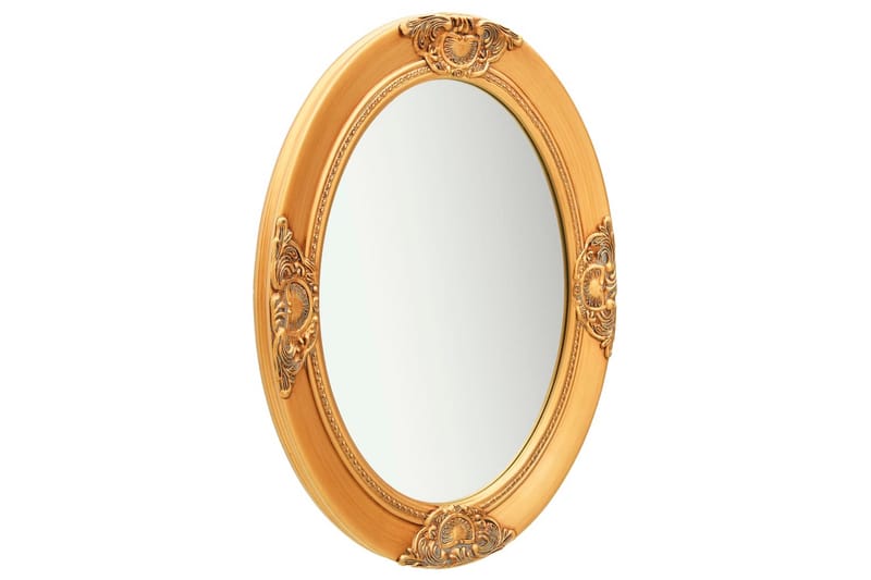 Väggspegel barockstil 50x70 cm guld - Guld - Inredning - Speglar - Väggspegel