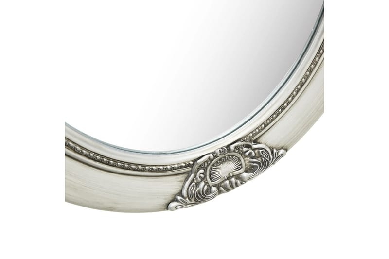 Väggspegel barockstil 50x70 cm silver - Silver - Inredning - Speglar - Väggspegel