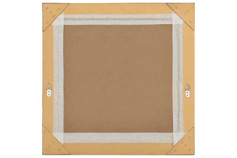 Väggspegel barockstil 60x60 cm guld - Guld - Inredning - Speglar - Väggspegel