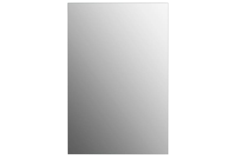 Väggspegel med LED-belysning Rektangulärt - Silver - Inredning - Speglar - Väggspegel