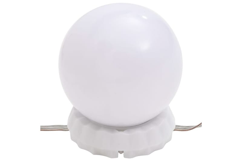 Väggspegel med LED-belysning rund - Silver - Inredning - Speglar - Väggspegel