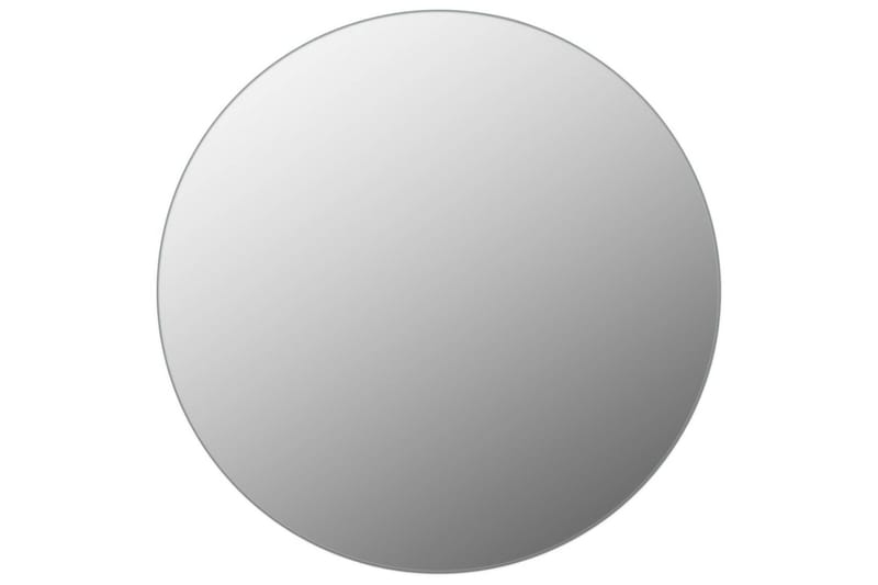 Väggspegel rund 60 cm glas - Silver - Inredning - Speglar - Väggspegel
