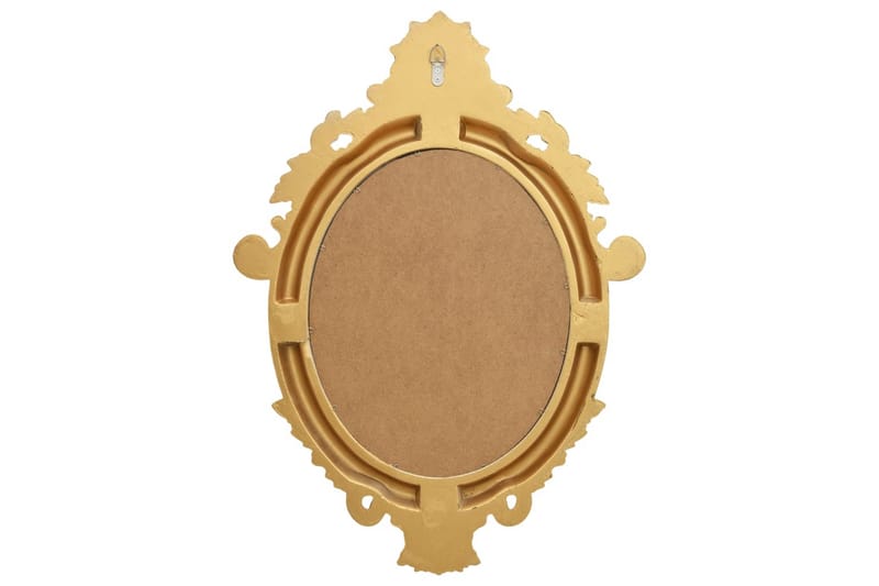 Väggspegel slottsstil 56x76 cm guld - Guld - Väggspegel - Hallspegel
