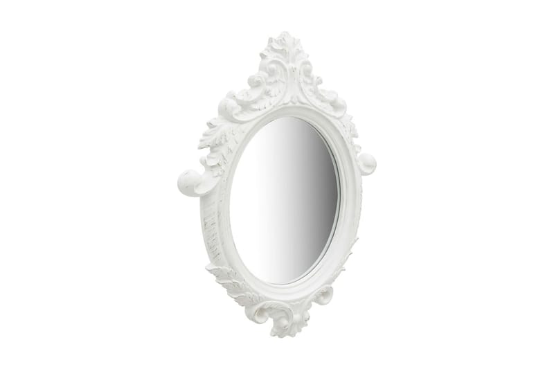 Väggspegel slottsstil 56x76 cm vit - Vit - Inredning - Speglar - Väggspegel