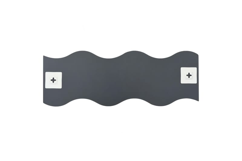 Väggspeglar 4 st 60x18,5 cm vågformade - Silver - Inredning - Speglar - Väggspegel