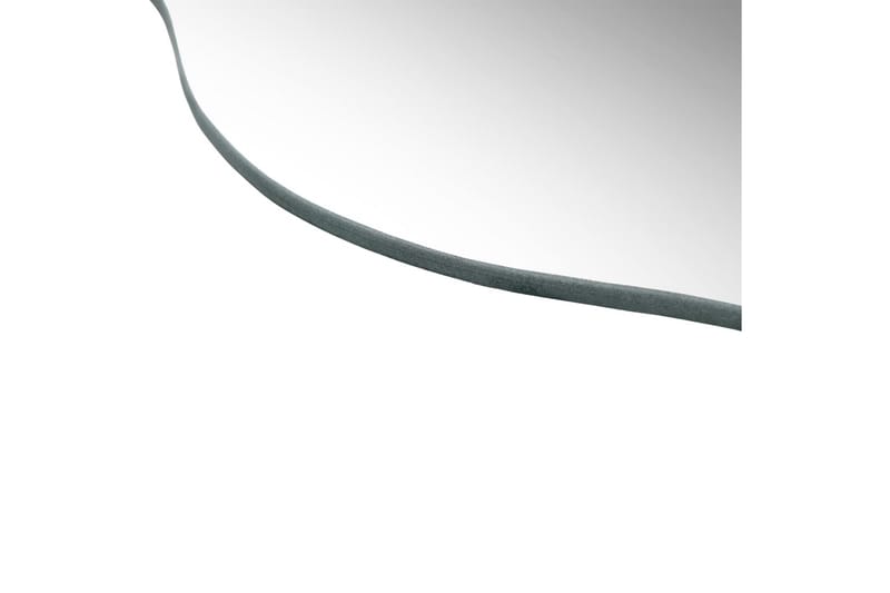Väggspeglar 4 st 60x18,5 cm vågformade - Silver - Inredning - Speglar - Väggspegel