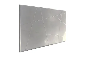 Västerort Spegel Liggande - Silver - Inredning - Speglar - Väggspegel