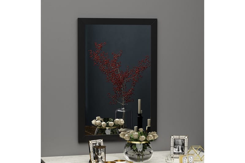 Vanomi Spegel 50 cm Rektangulär - Svart - Inredning - Speglar - Väggspegel