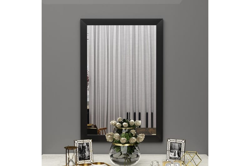 Vanomi Spegel 50 cm Rektangulär - Svart - Inredning - Speglar - Väggspegel