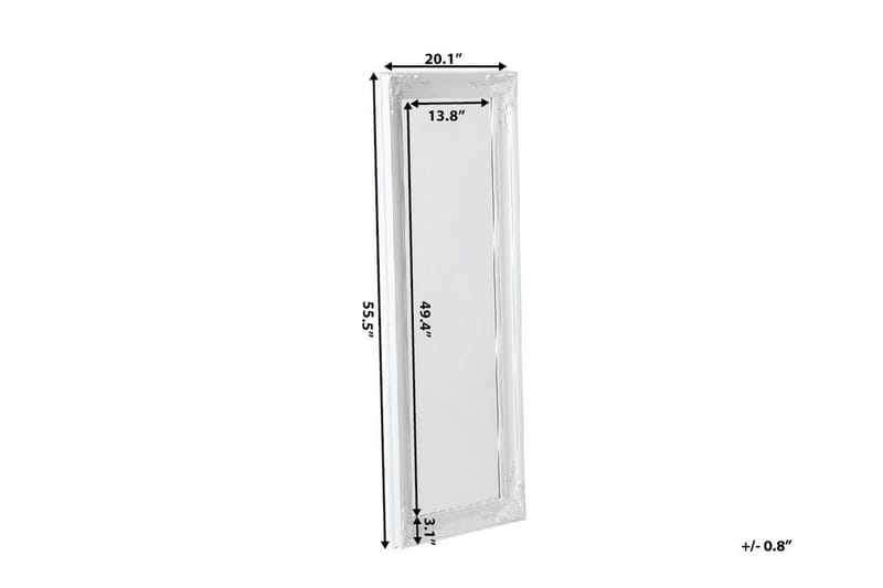 Vars Spegel 51 cm - Vit - Inredning - Speglar - Väggspegel