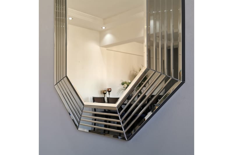 Verastegui Dekorationsspegel 100 cm - Silver - Väggspegel - Hallspegel