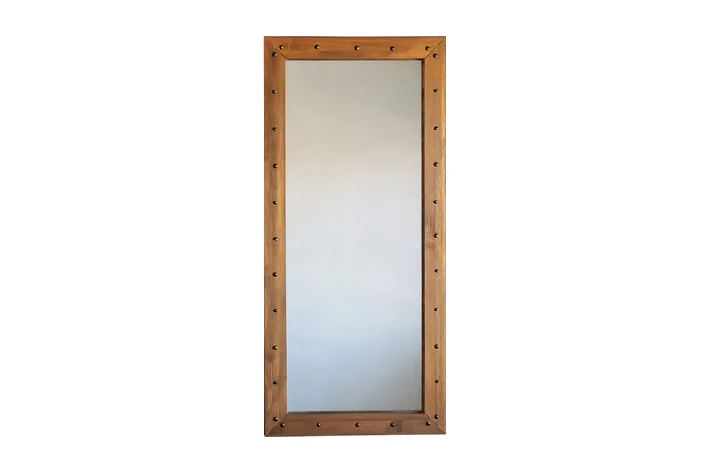 Vespi Dekorationsspegel 50 cm - Valnöt - Inredning - Speglar - Väggspegel