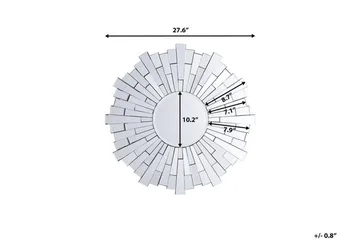 Vire Spegel 70 cm - Silver - Inredning - Speglar - Väggspegel