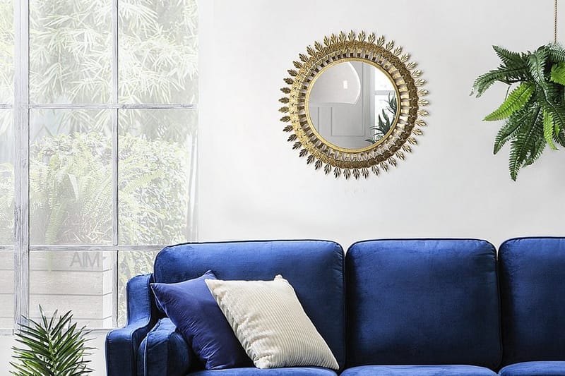Vorey Spegel 60 cm, Guld