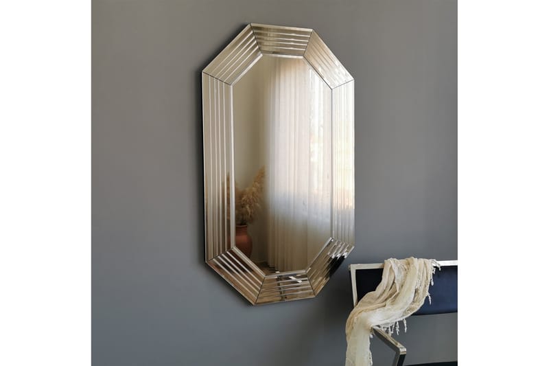 Windford Dekorationsspegel 100 cm - Brons - Väggspegel - Hallspegel