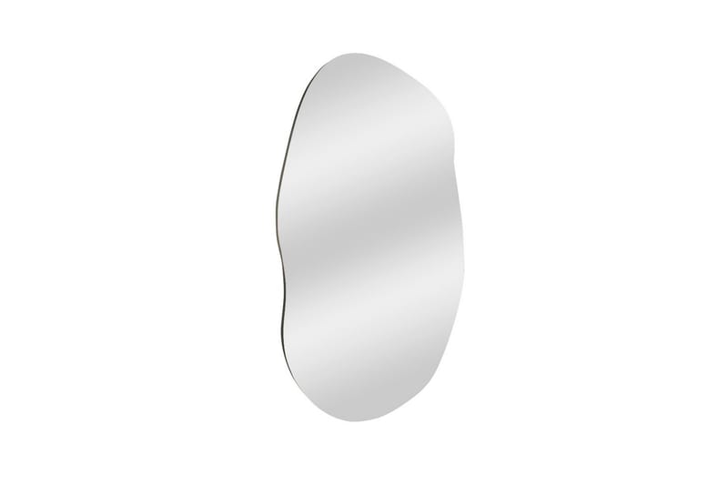 Zeo Spegel 52 cm Rektangulär - Svart - Väggspegel - Hallspegel