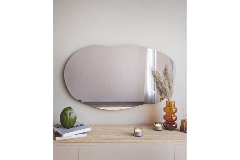 Zeo Spegel 52 cm Rektangulär - Svart - Inredning - Speglar - Väggspegel