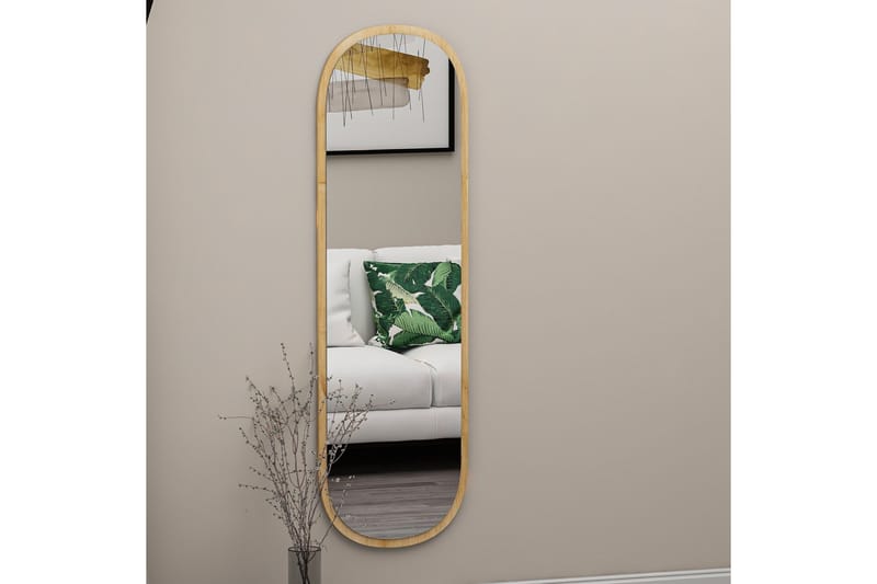 Zeos Spegel 40 cm Rektangulär - Trä/Natur - Inredning - Speglar - Väggspegel