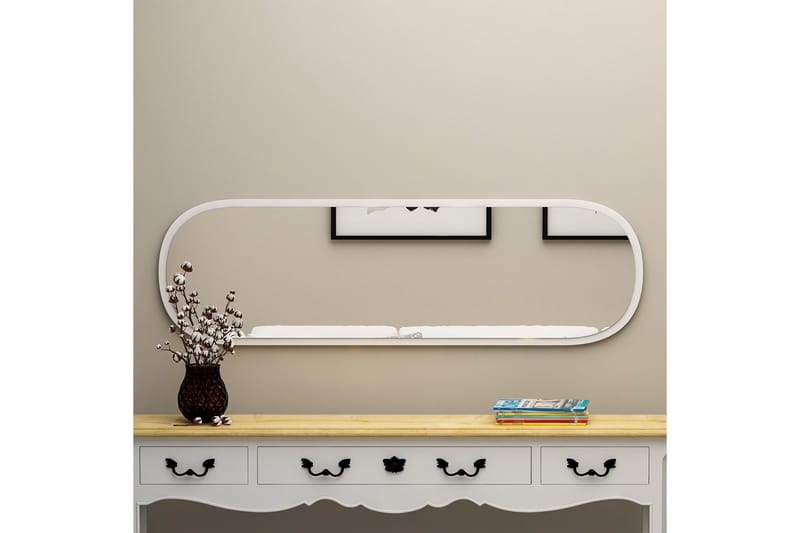 Zeos Spegel 40 cm Rektangulär - Vit - Inredning - Speglar - Väggspegel