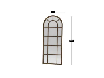 Varlo Golvspegel 80x180 cm - Brun - Inredning - Speglar - Helkroppsspegel