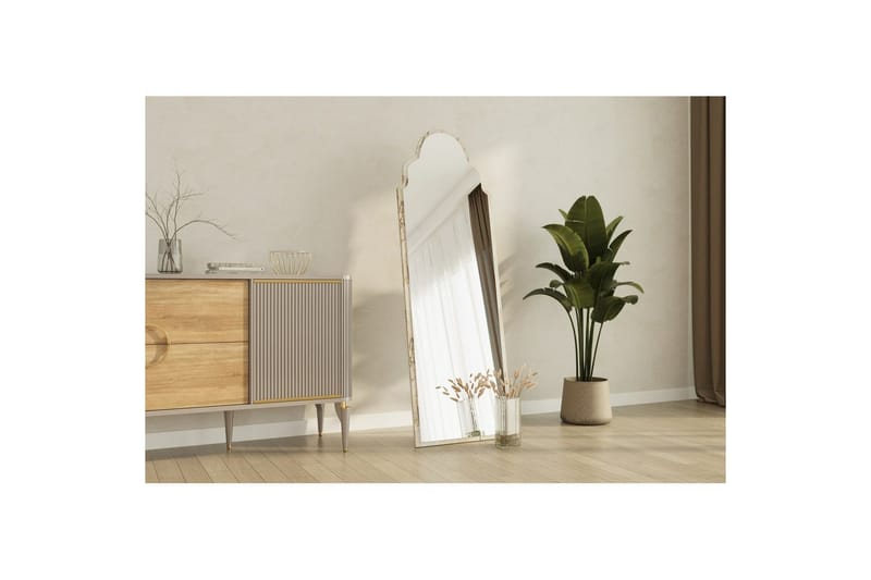 Vetra Golvspegel 50x160 cm - Vit - Inredning - Speglar - Helkroppsspegel