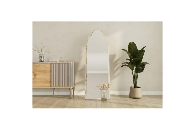 Vetra Golvspegel 50x160 cm - Vit - Inredning - Speglar - Helkroppsspegel