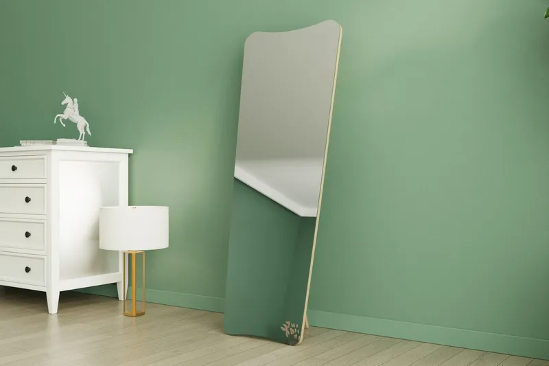 Vitros Vägghängd Spegel Rektangulär 55 cm - Transparant - Inredning - Speglar - Helkroppsspegel