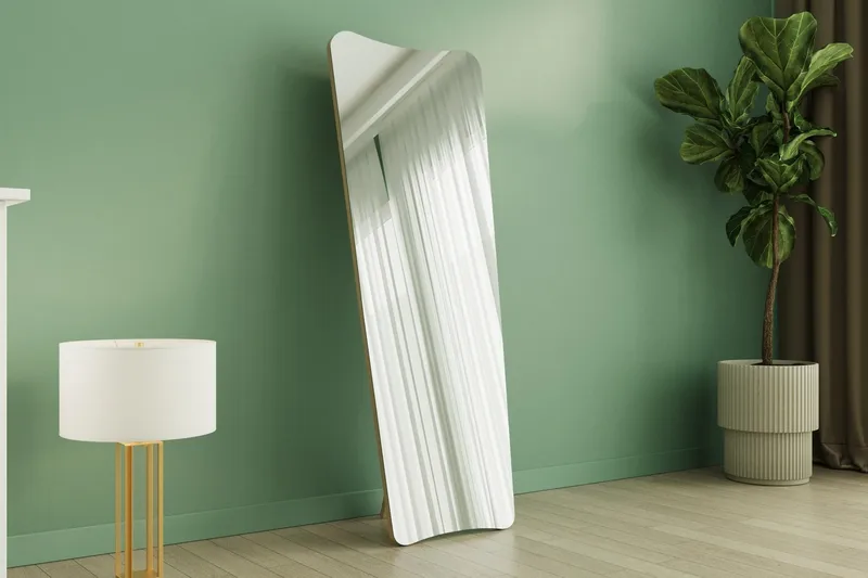 Vitros Vägghängd Spegel Rektangulär 55 cm - Transparant - Inredning - Speglar - Helkroppsspegel