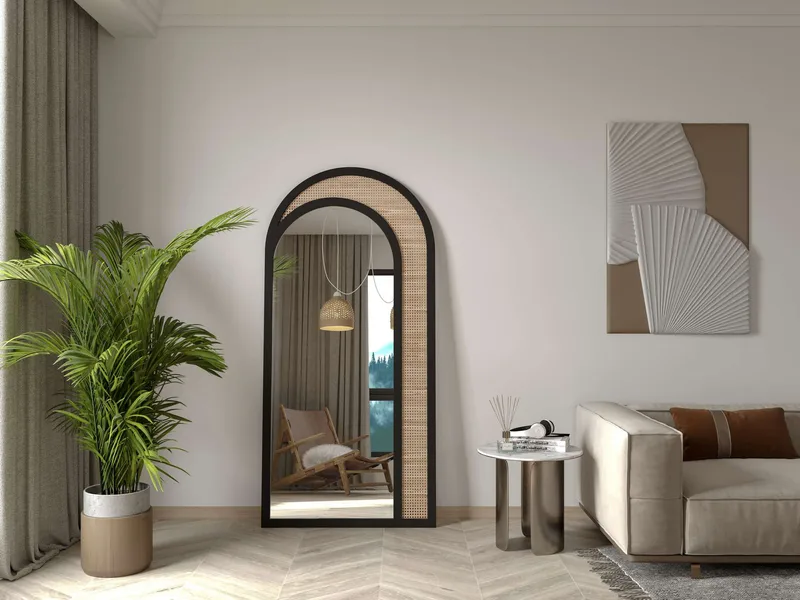 Voran Golvspegel 80x170 cm - Svart - Inredning - Speglar - Helkroppsspegel