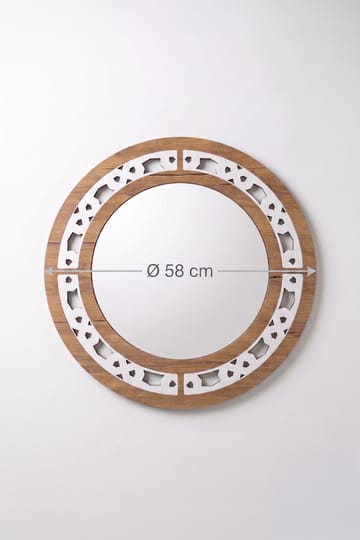Zayra Väggspegel Rund 58 cm - Inredning - Speglar - Väggspegel