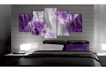 Tavla På Akryl Purple Utopia 100x50 - Artgeist sp. z o. o. - Inredning - Tavlor & konst