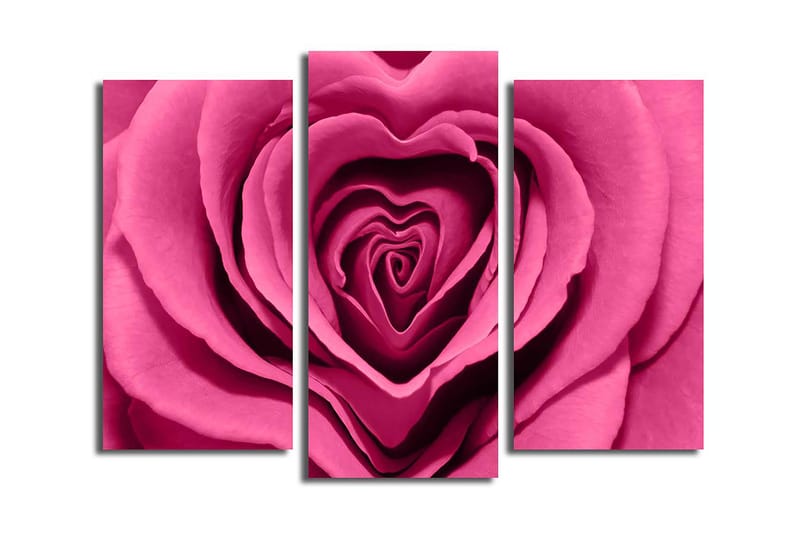 Canvastavla 3-pack Flerfärgad - 20x39 cm - Inredning - Tavlor & konst - Canvastavlor