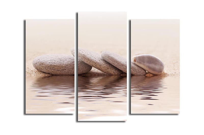 Canvastavla 3-pack Flerfärgad - 20x39 cm - Inredning - Tavlor & konst - Canvastavlor