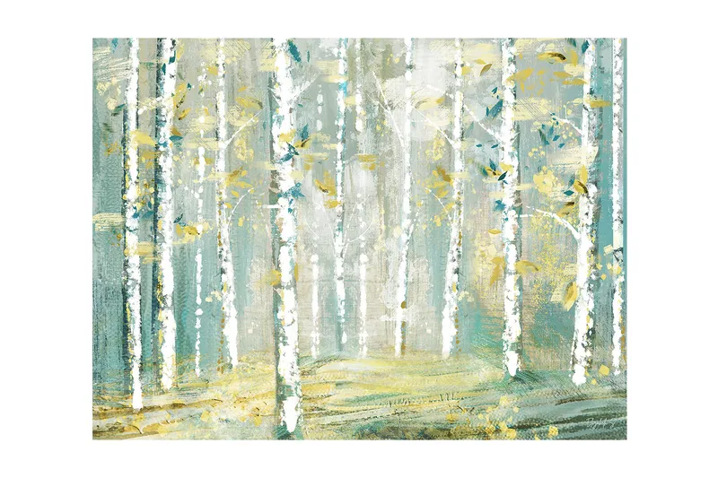Canvastavla Abstract Forest, 80x120 cm