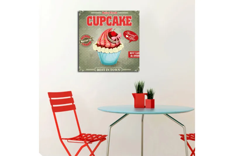 Canvastavla Animal Flerfärgad - 45x45 cm - Inredning - Tavlor & konst - Canvastavlor