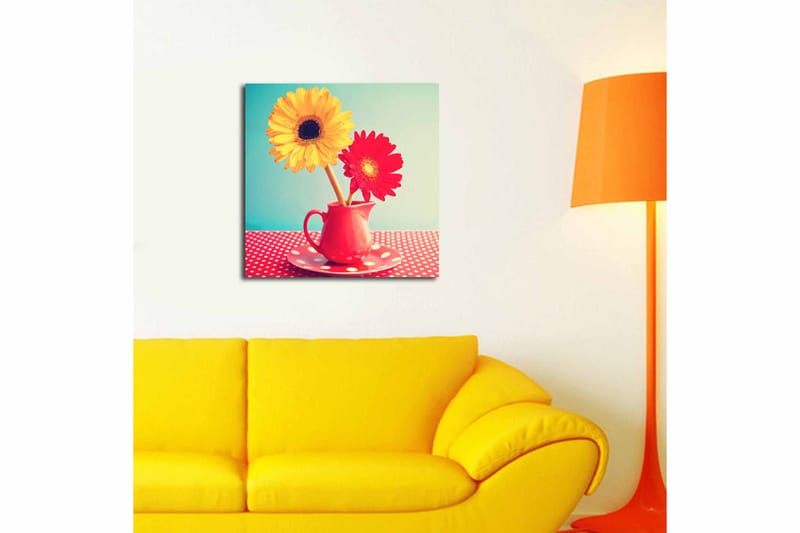 Canvastavla Animal Flerfärgad - 45x45 cm - Inredning - Tavlor & konst - Canvastavlor