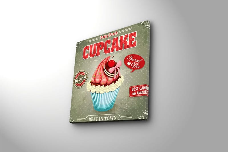 Canvastavla Animal Flerfärgad - 45x45 cm - Inredning - Tavlor & konst - Canvastavlor