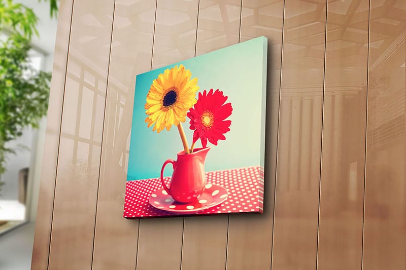 Canvastavla Animal Flerfärgad - 45x45 cm - Inredning - Tavlor & konst - Canvastavlor